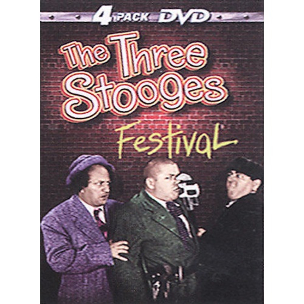 The Three‎ Stooges Festival (DVD, 2000, 4-Disc Box Set)